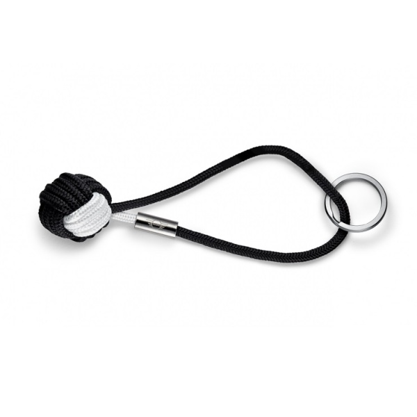 Breloc Cheie Oe Mini Knot Alb / Negru 80272445688